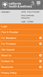 Mobile Screenshot of cahealthwellness.com